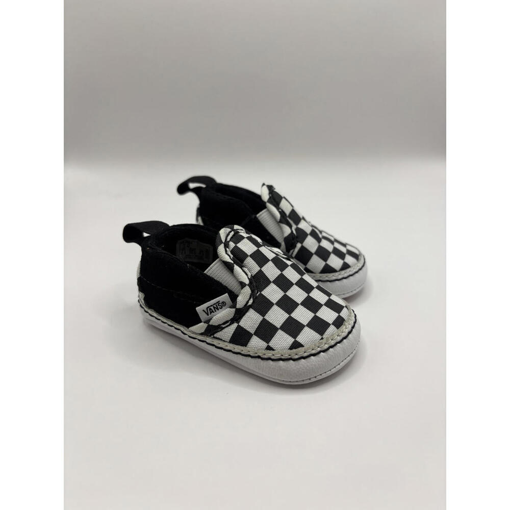 VANS Baby Slip-On Checkerboard Shoes US Size 1